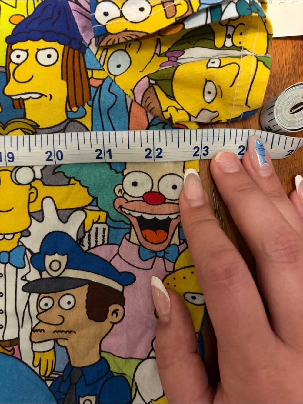 Cakeworthy AOP: The Simpsons All-Over Print Tee - Yellow Multi - Picture 6 of 6